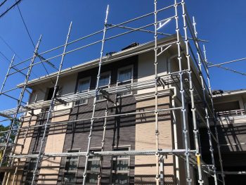 大阪府箕面市 S様邸仮設足場工事